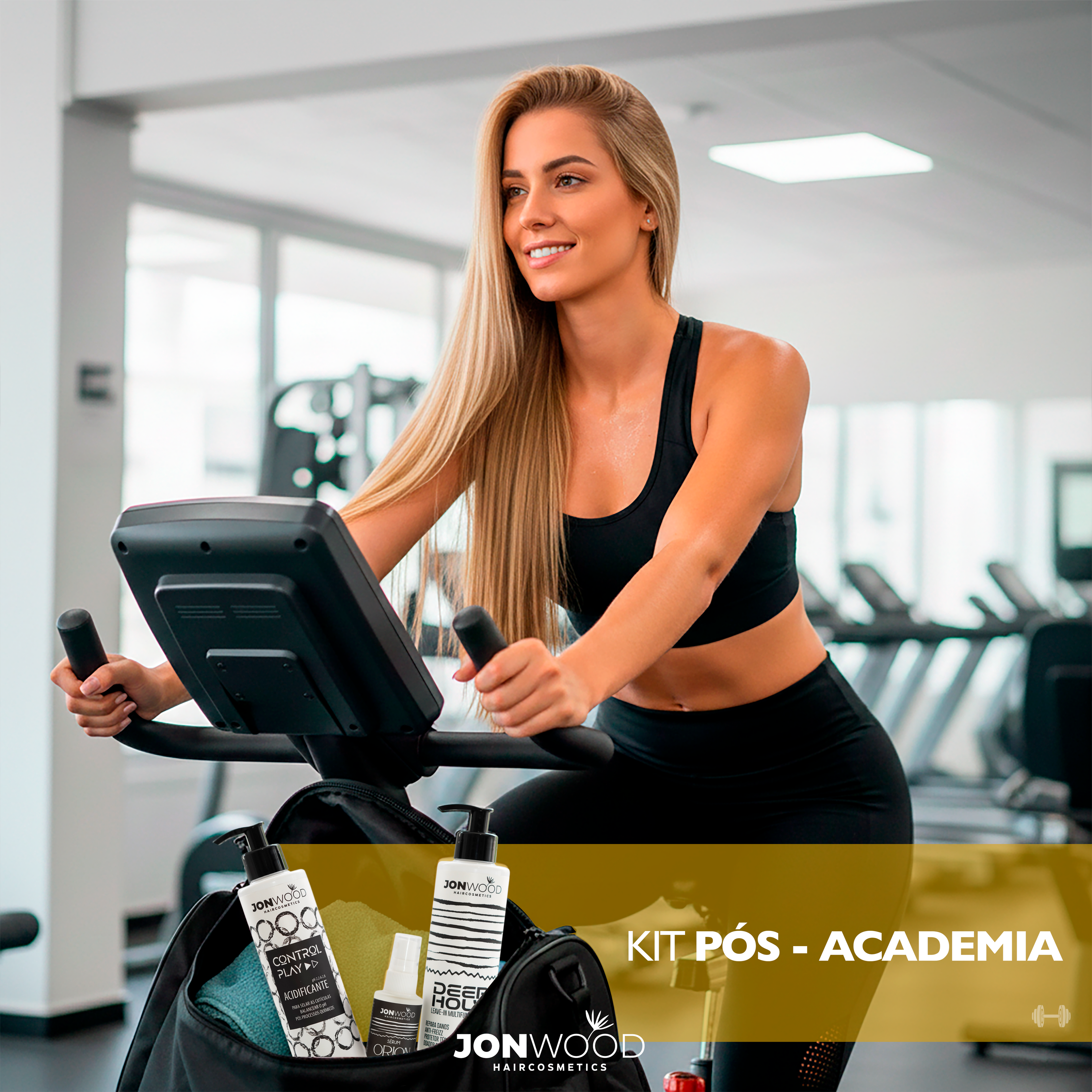 Kit Pós-Academia - Força, equilíbrio e recuperação